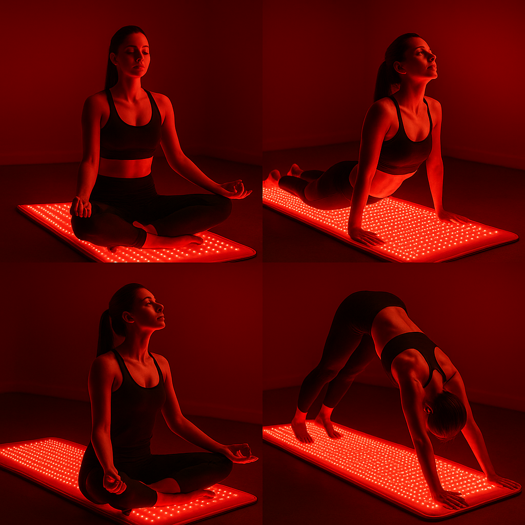 Premium Red Light Recovery Mat – 660/850nm Full-Body Therapy